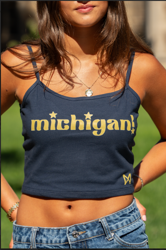Star MITTN x Michigan Tank Top