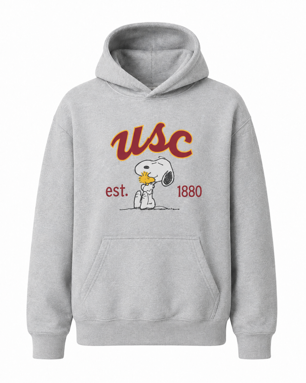Unisex Embroidered Classic Snoopy Hoodie