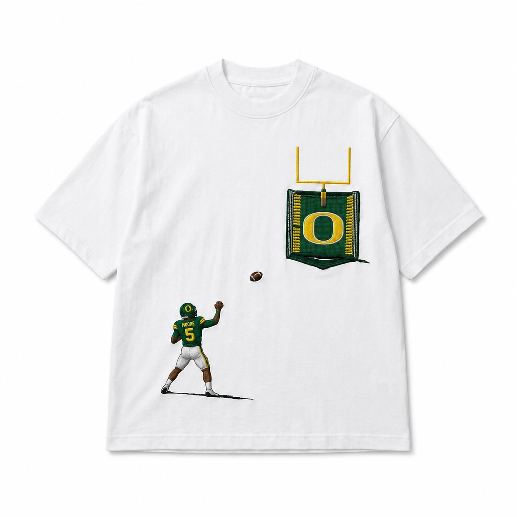 Men’s College Football Embroidered Tee