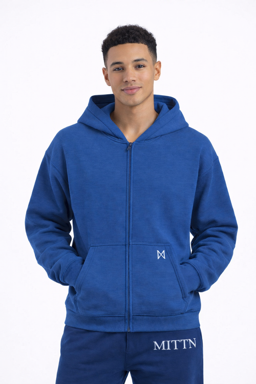 Classic MITTN x GVSU Zip-Up Hoodie - Style 1