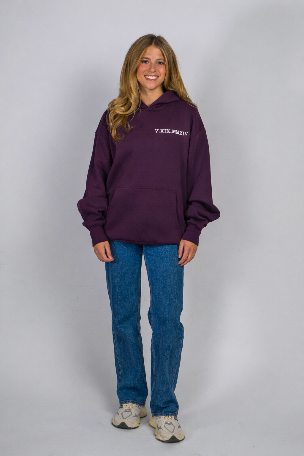 Unisex Roman Numeral Hoodie
