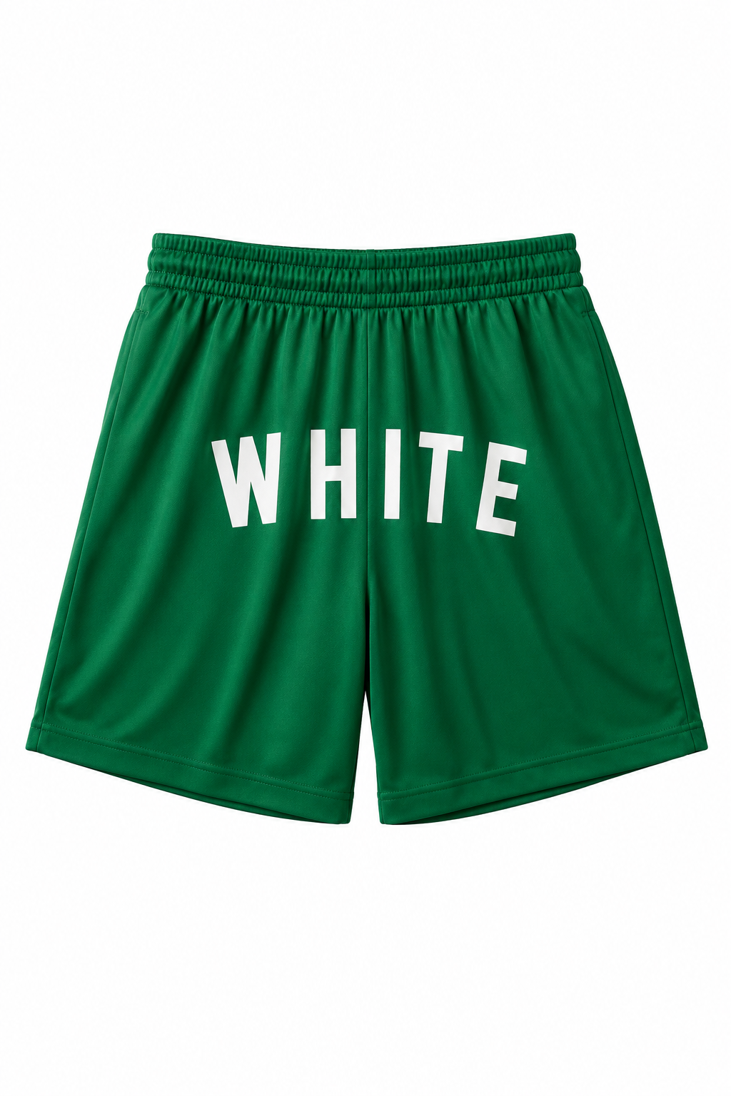 Unisex Color Slogan Shorts