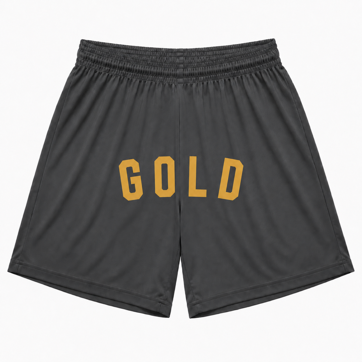 Unisex Color Slogan Shorts