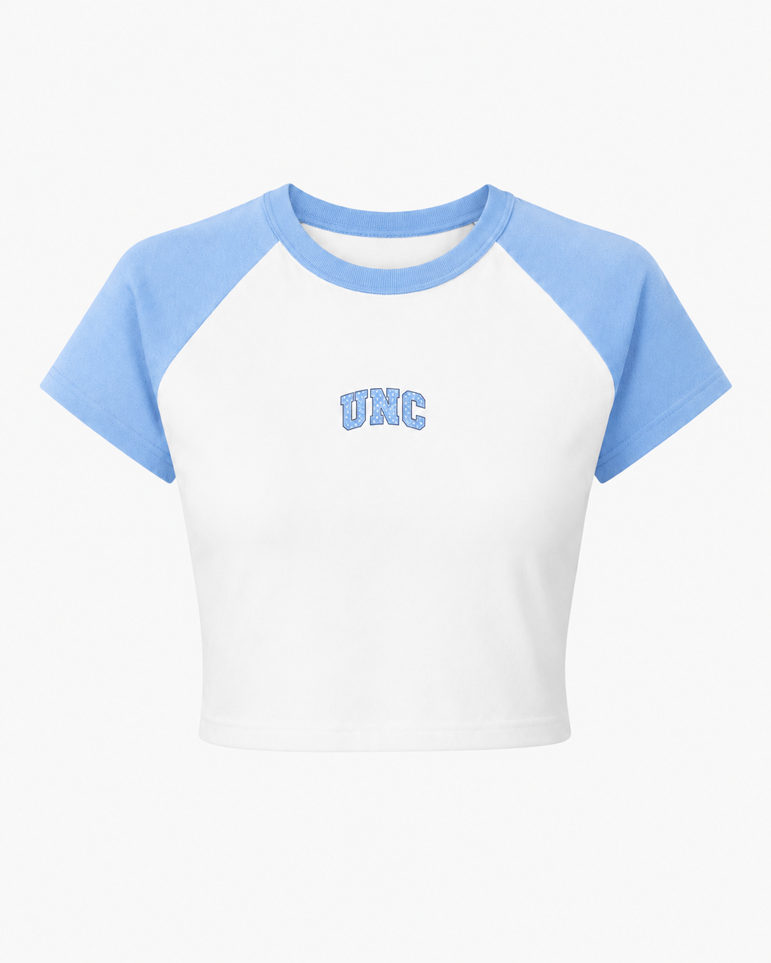 Women's Polka Dot College Baby Tee
