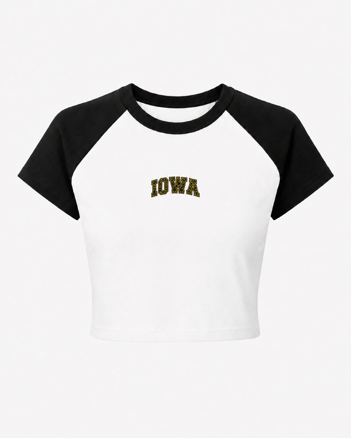 Women's Polka Dot College Baby Tee