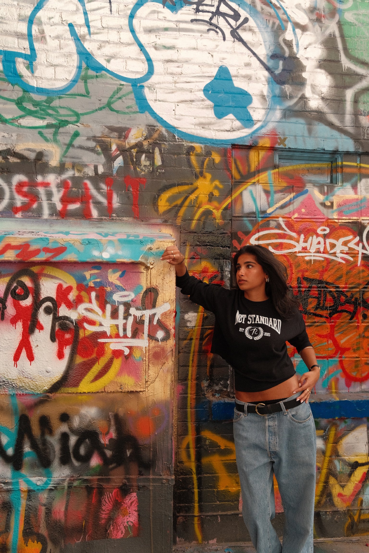 MITTN x Not Standard Cropped Long Sleeve