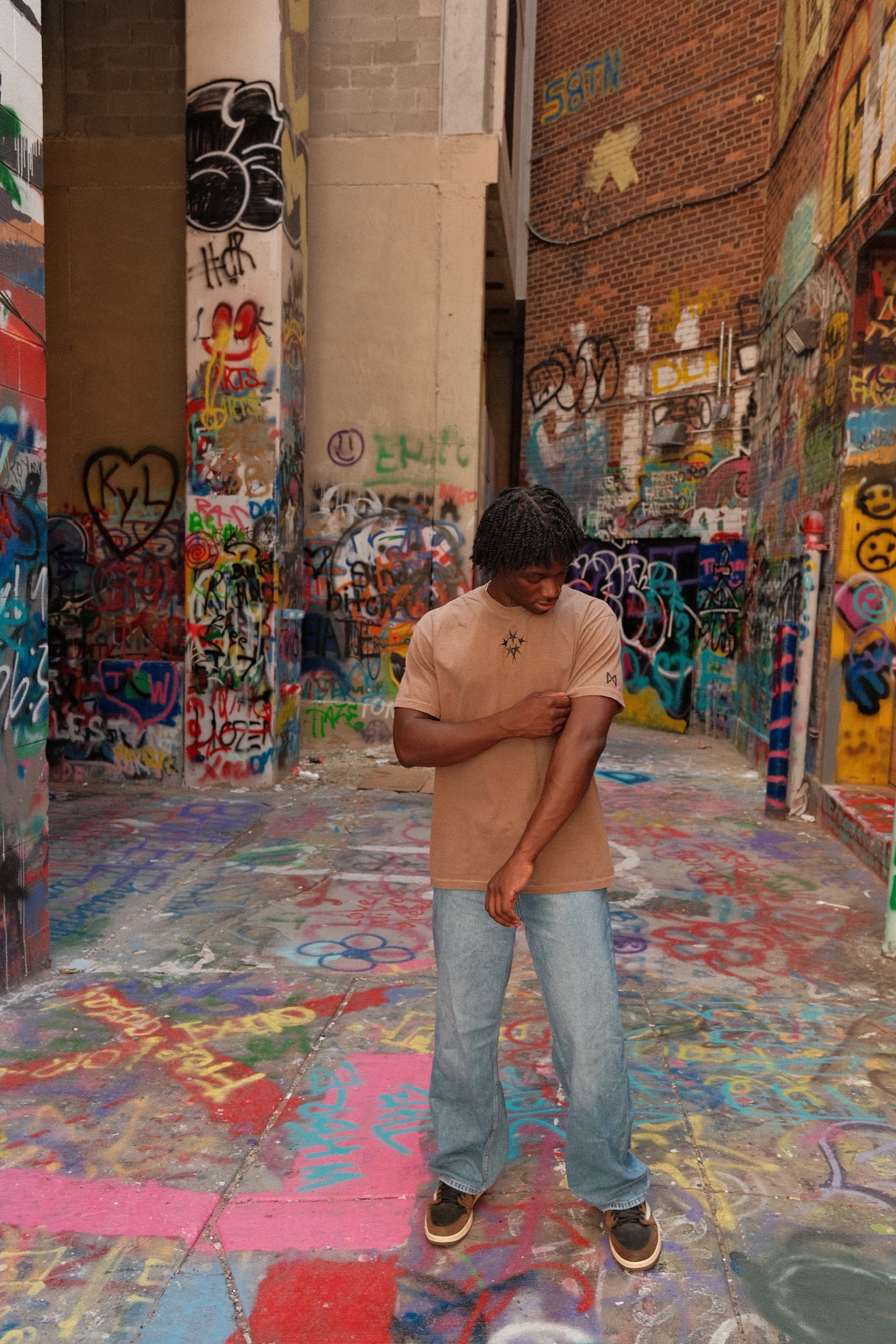 MITTN x Dyed Starry Tee