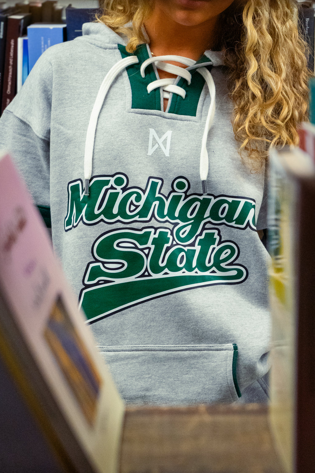 MITTN x MSU Hockey Pullover Hoodie