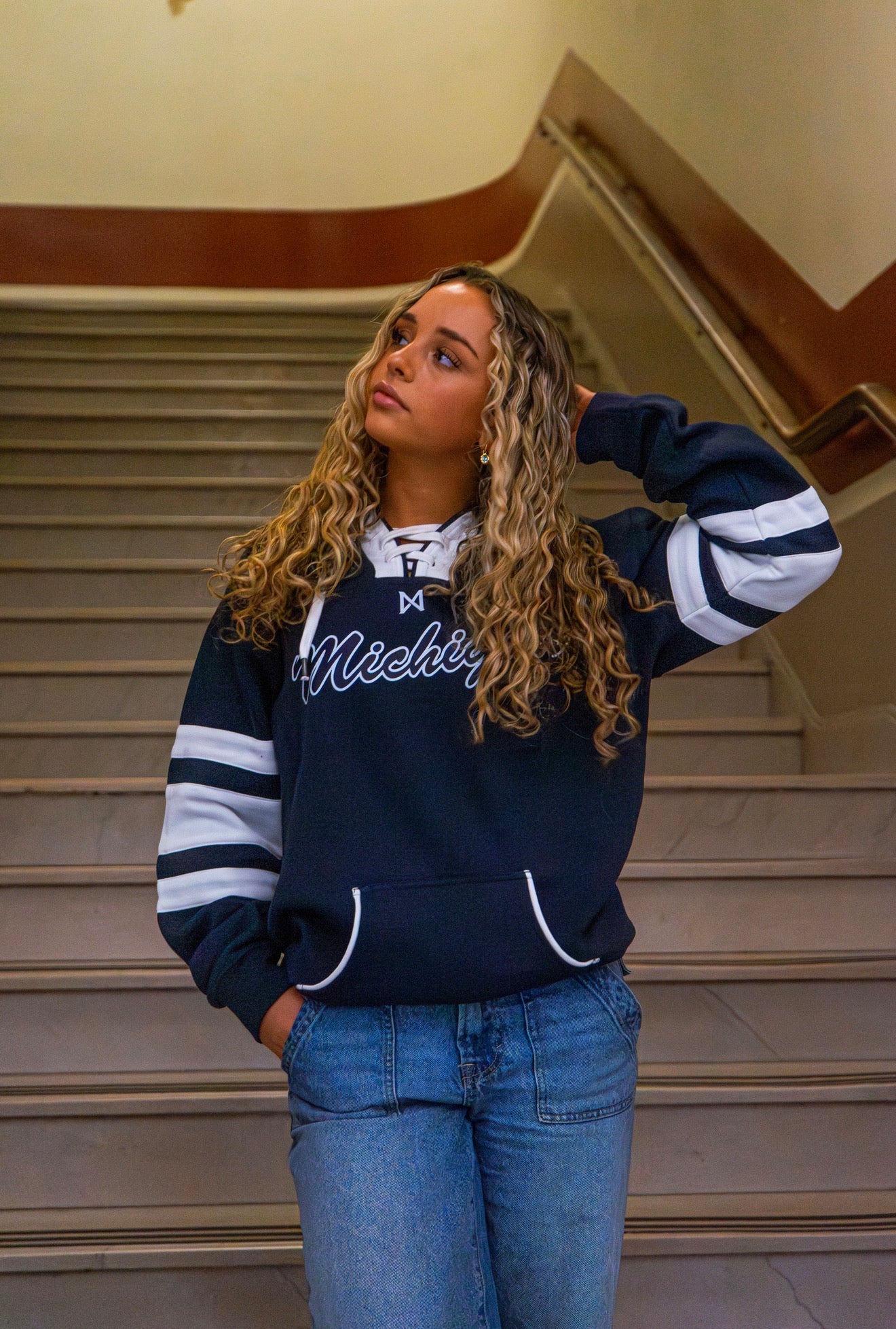 MITTN x Michigan Hockey Pullover Hoodie