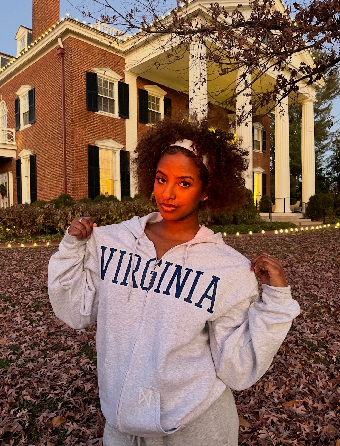 Classic MITTN x UVA Zip-Up Hoodie - Style 2