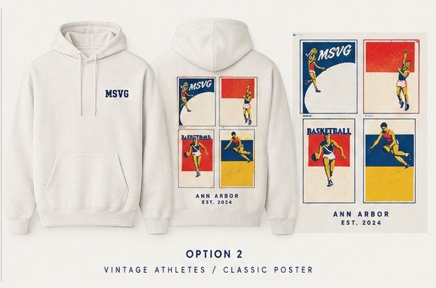MSVG Classic Poster Hoodie