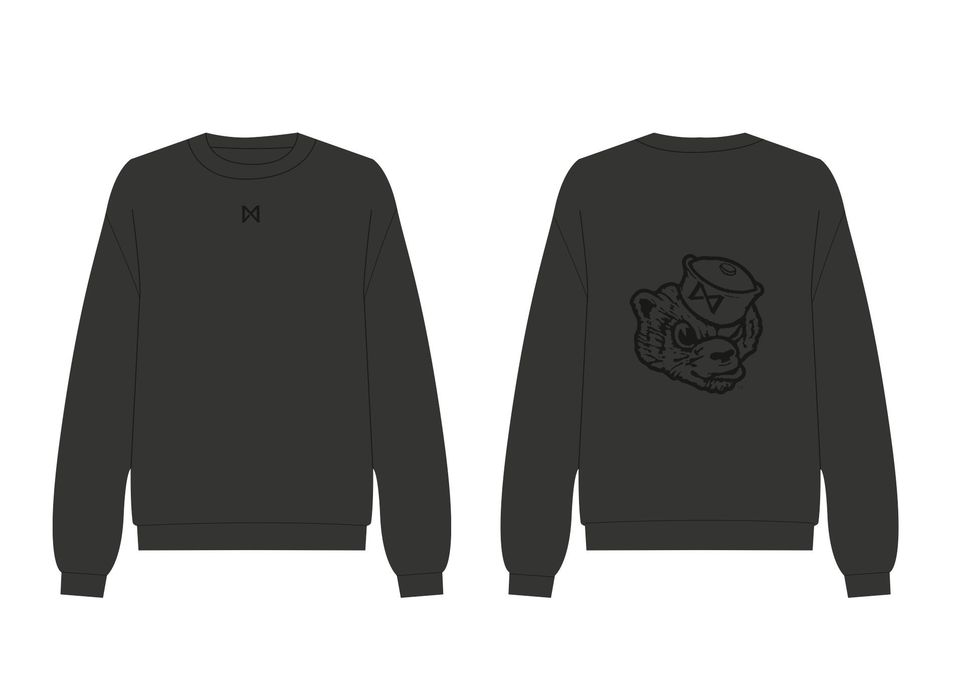 Classic MITTN x Michigan Sweater