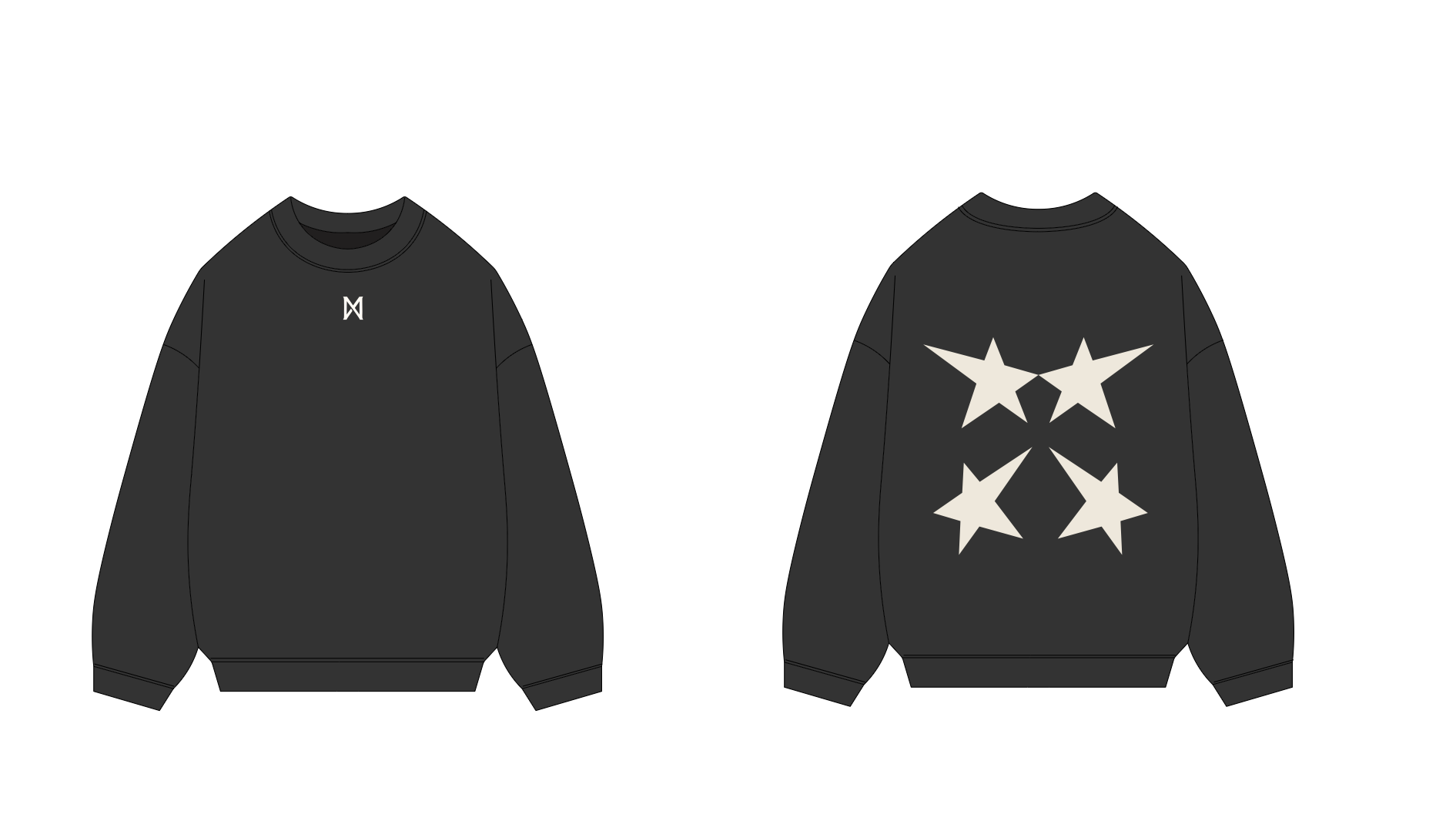 MITTN x Starry Crewneck