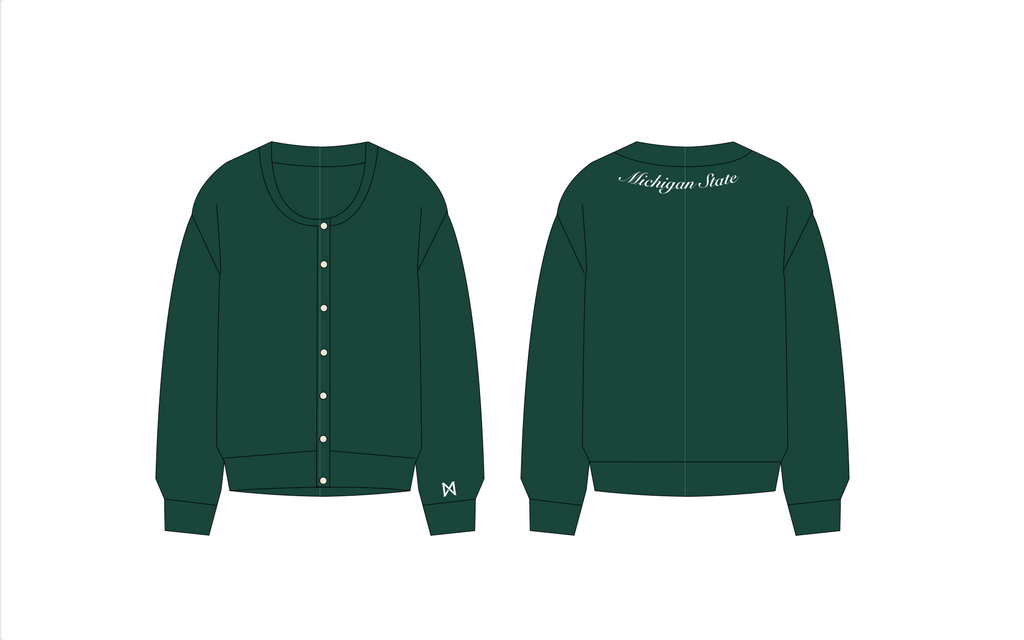 Classic MITTN x MSU Cardigan
