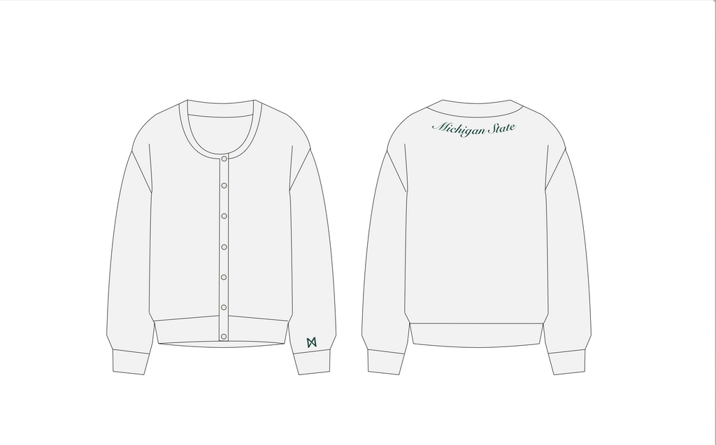 Classic MITTN x MSU Cardigan