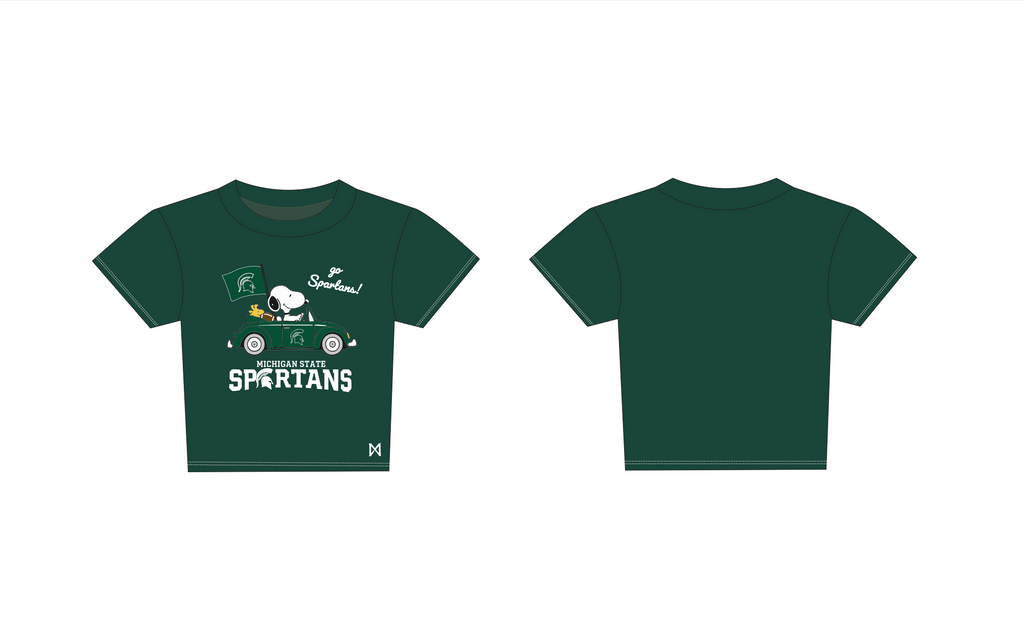 Classic MITTN x MSU Baby Tee