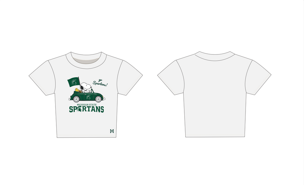 Classic MITTN x MSU Baby Tee