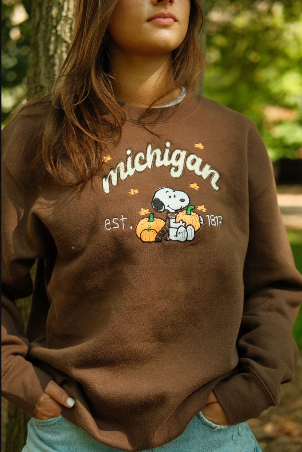 MITTN x Emroidered Halloween Crewneck