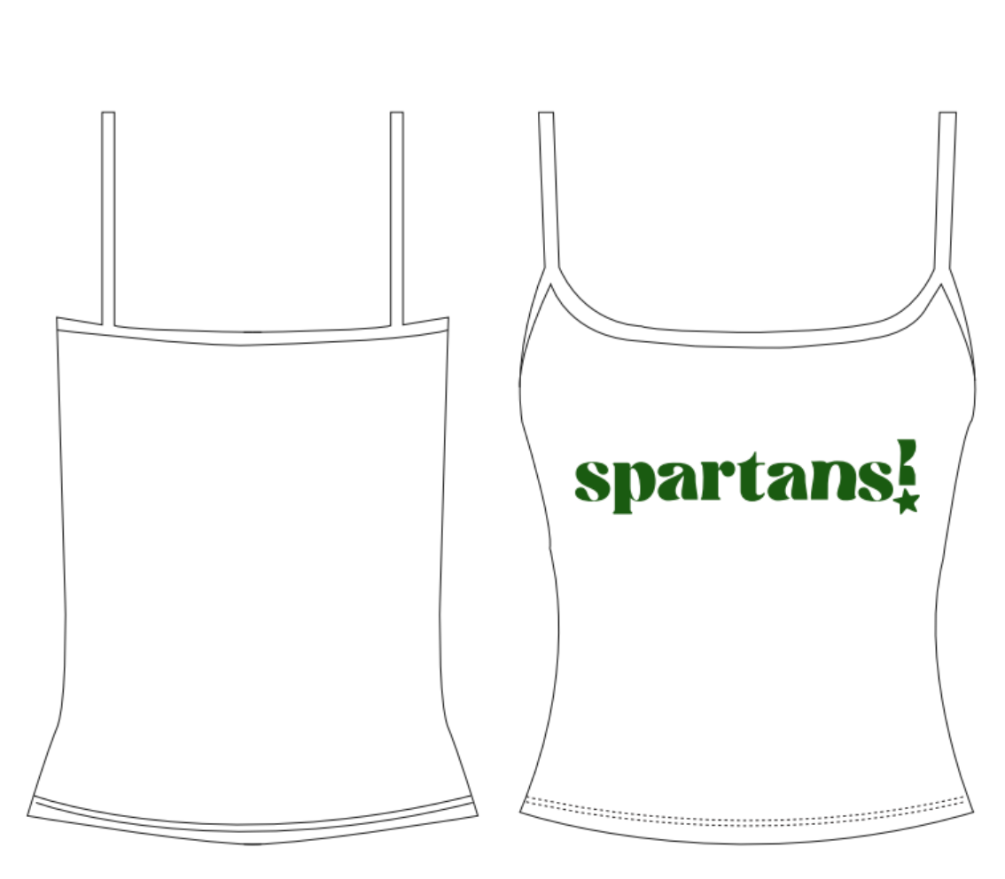 Star MITTN x MSU Tank Top