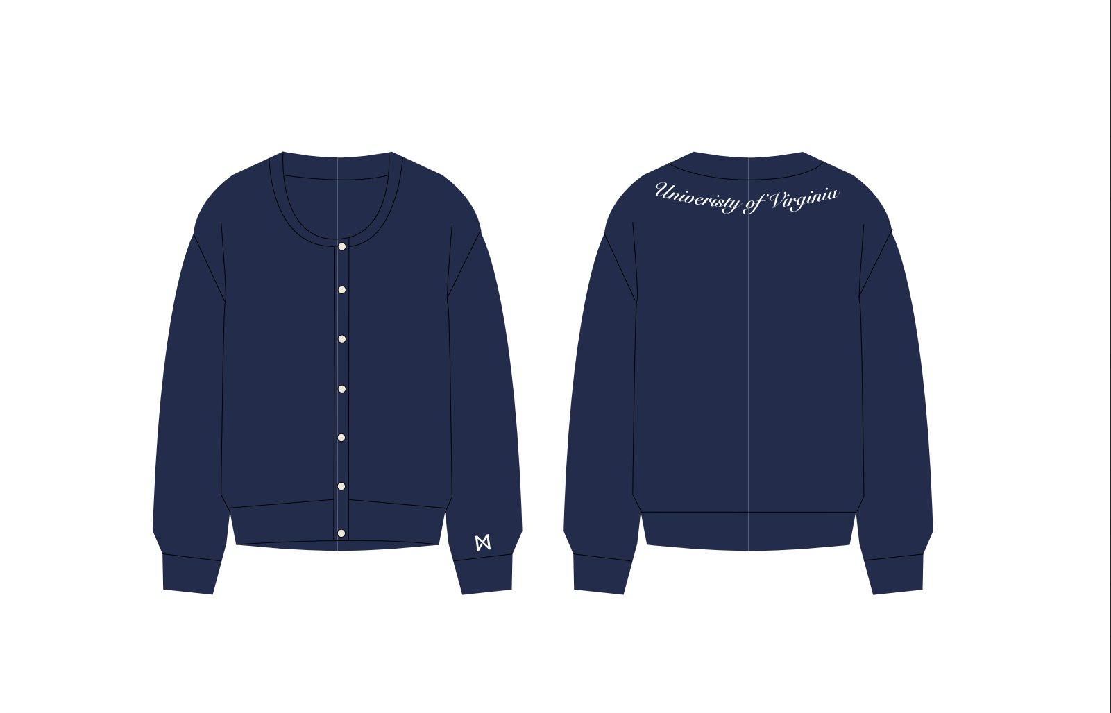 Classic MITTN x UVA Cardigan