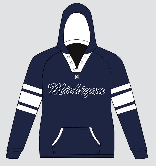 MITTN x Michigan Hockey Pullover Hoodie