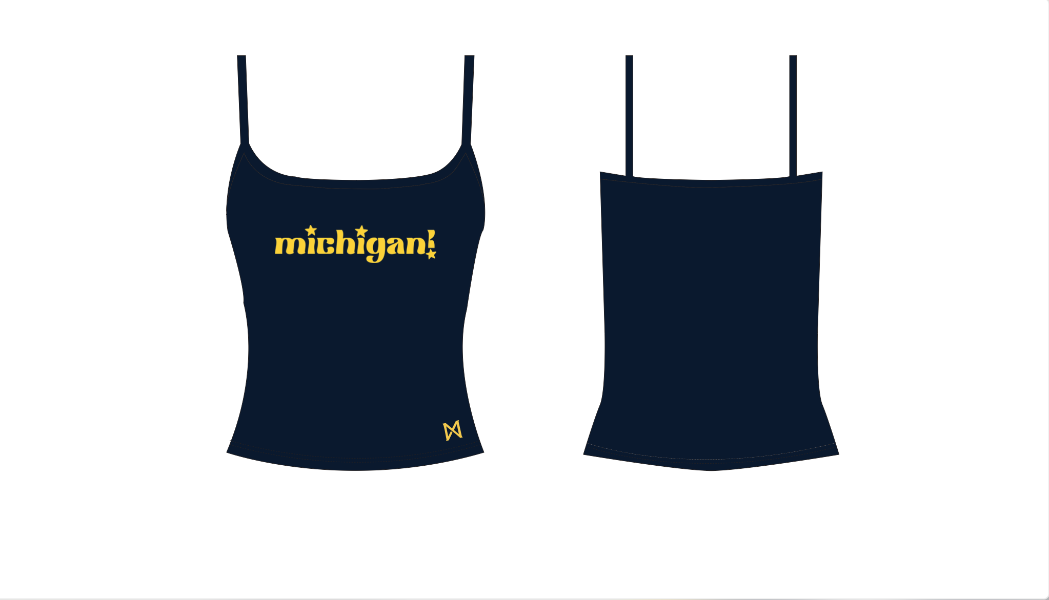 Star MITTN x Michigan Tank Top