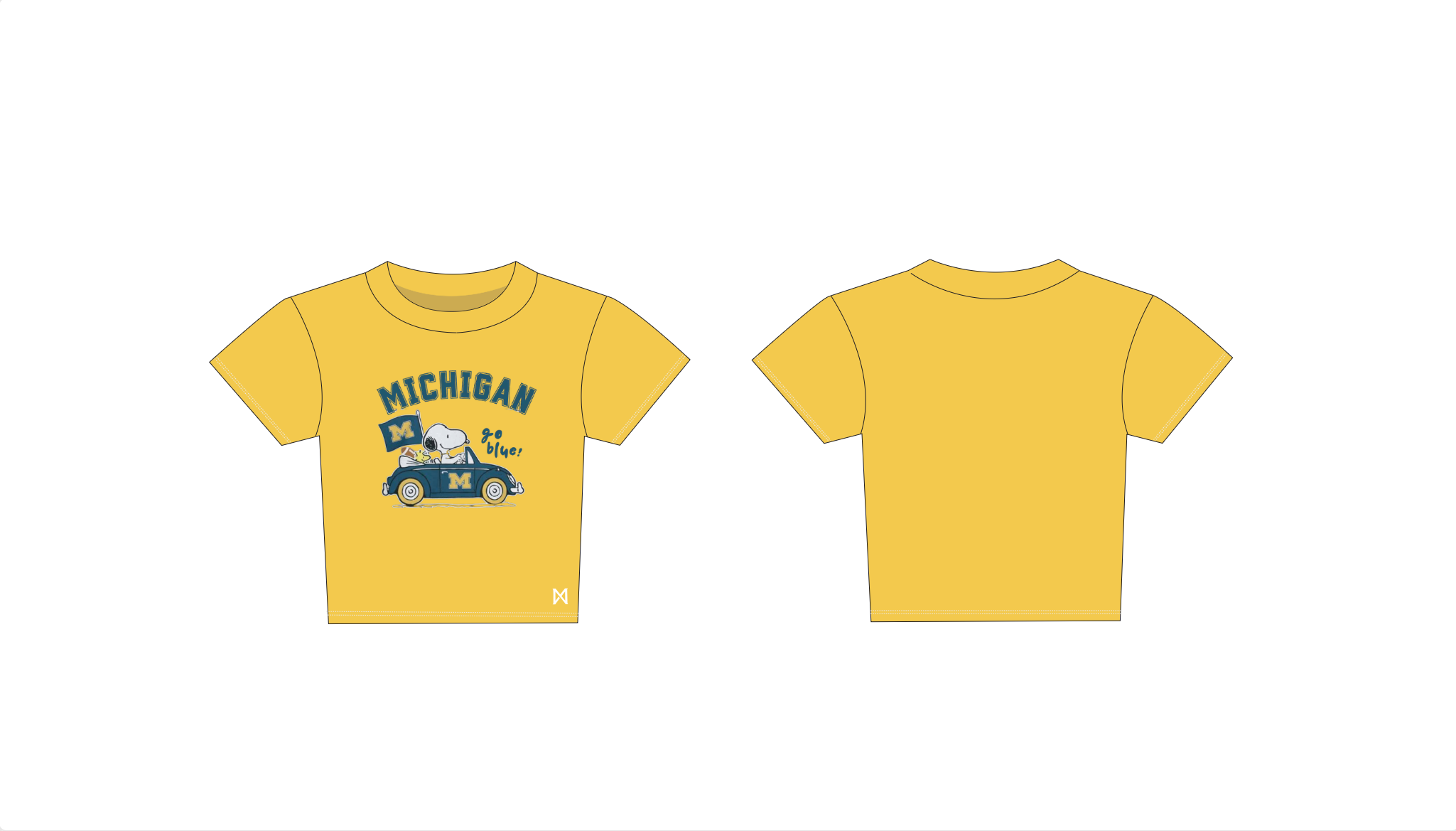 Classic MITTN x Michigan Baby Tee