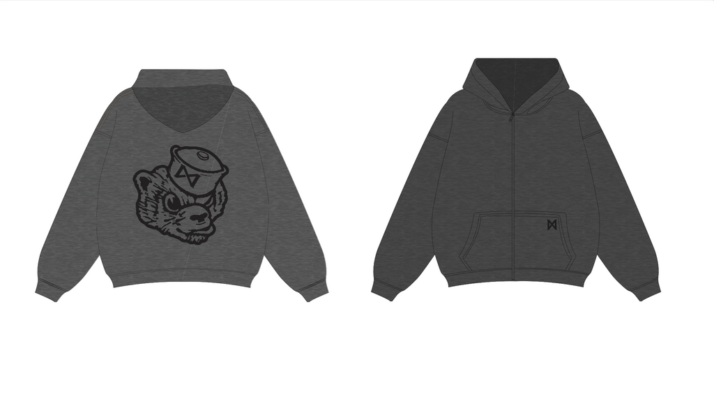 Classic MITTN x Styled Zip-Up Hoodie