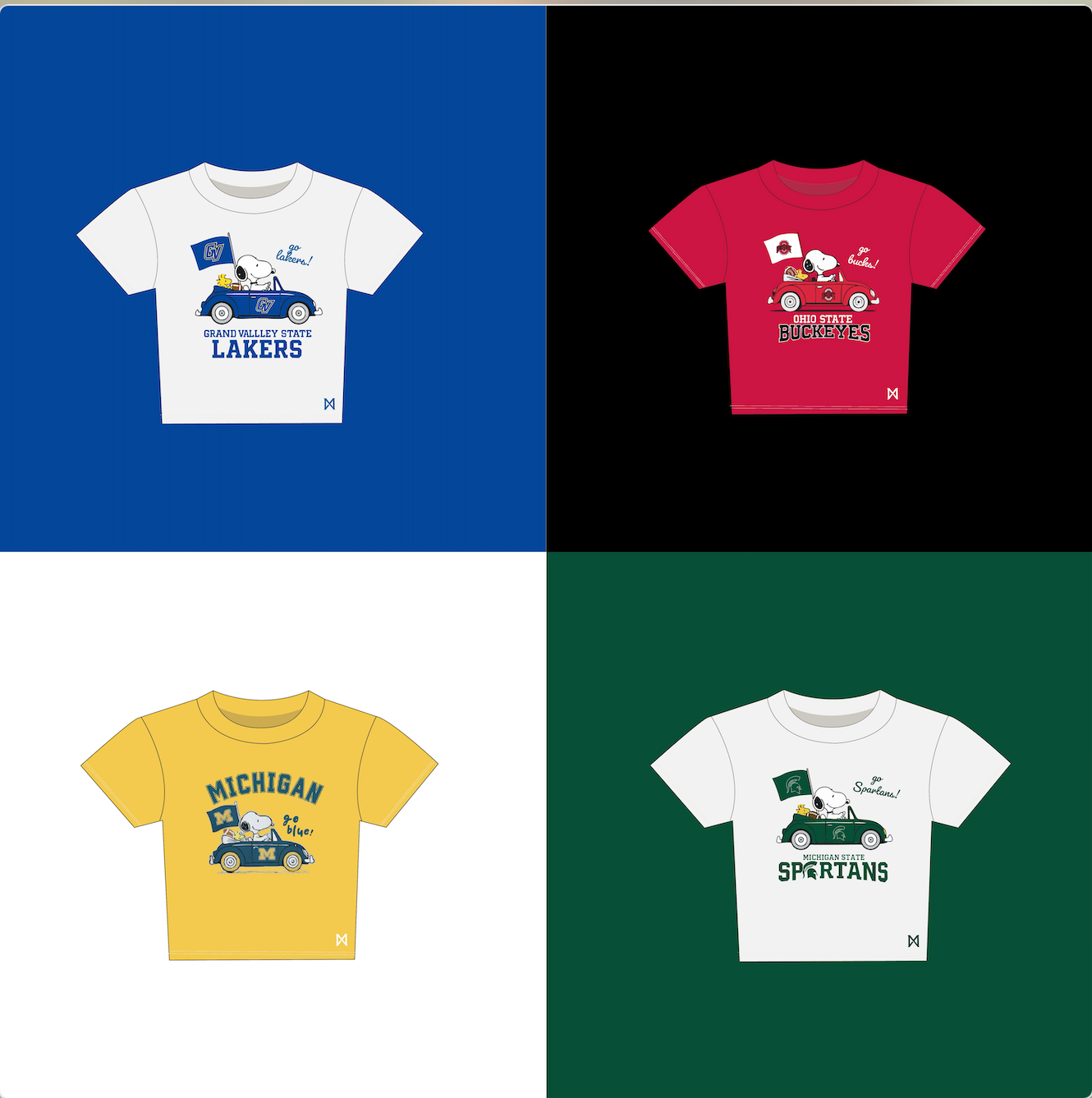 Classic MITTN x Michigan Baby Tee