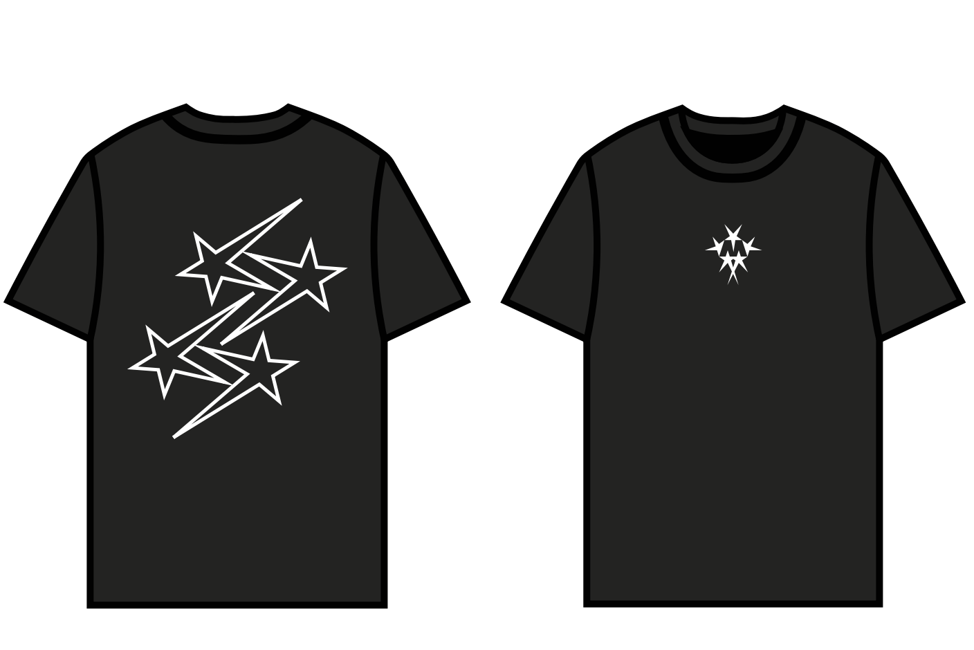 MITTN x Shooting Star Inverse Tee