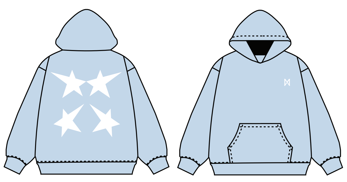 MITTN x Starburst Hoodie