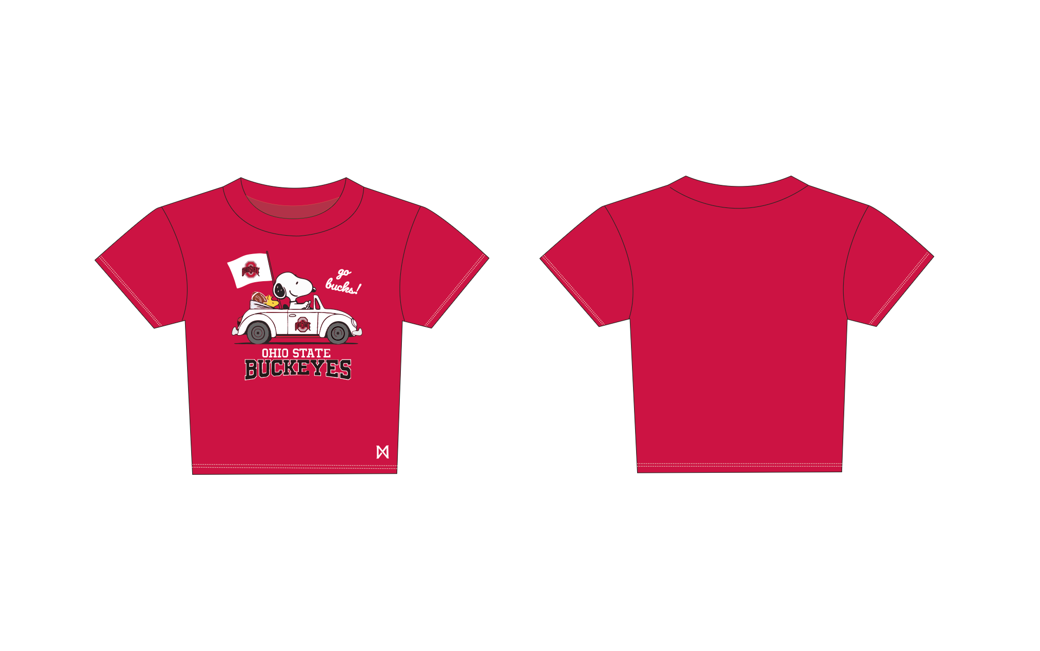 Classic MITTN x OSU Baby Tee