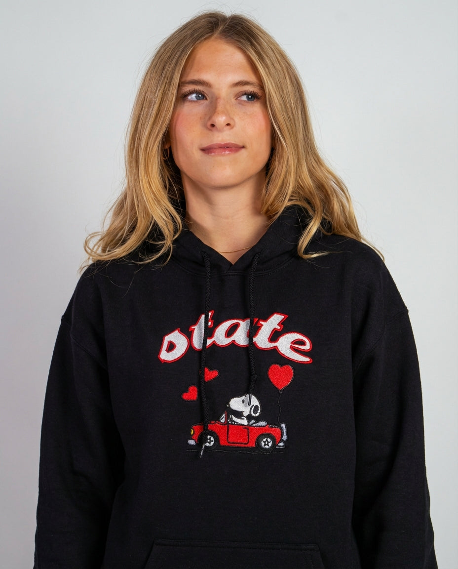 Women's Snoopy Car Hoodie