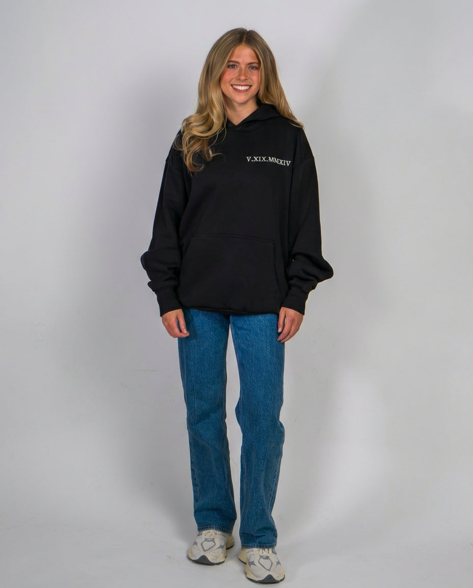 Unisex Roman Numeral Hoodie