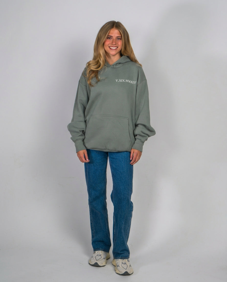 Unisex Roman Numeral Hoodie