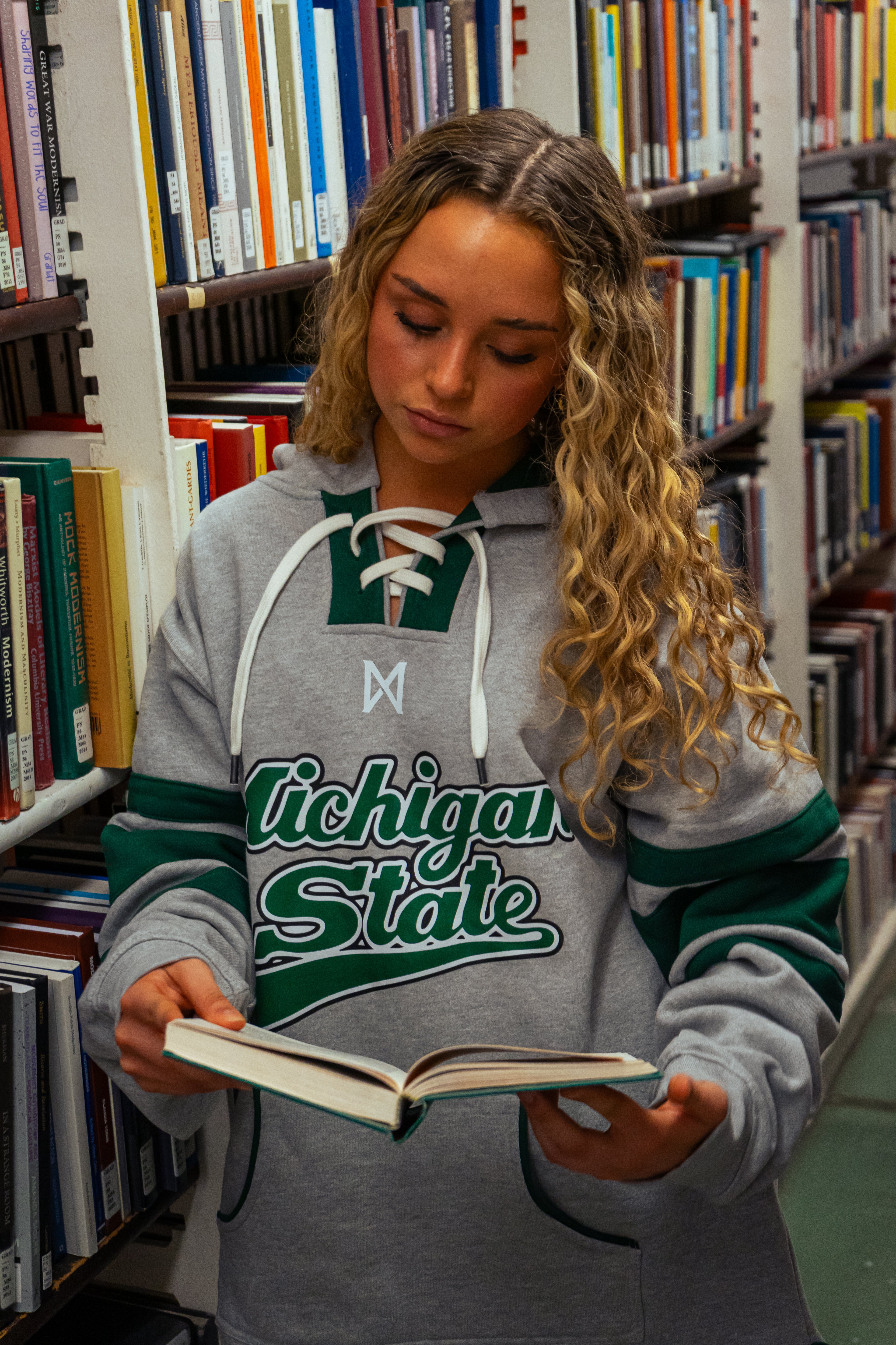 MITTN x MSU Hockey Pullover Hoodie