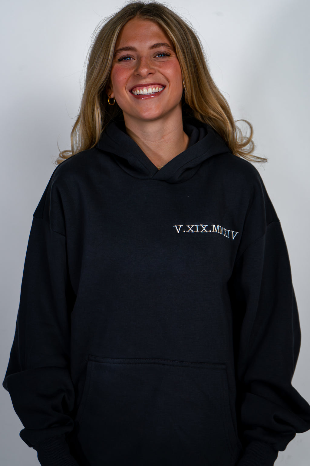 Unisex Roman Numeral Hoodie