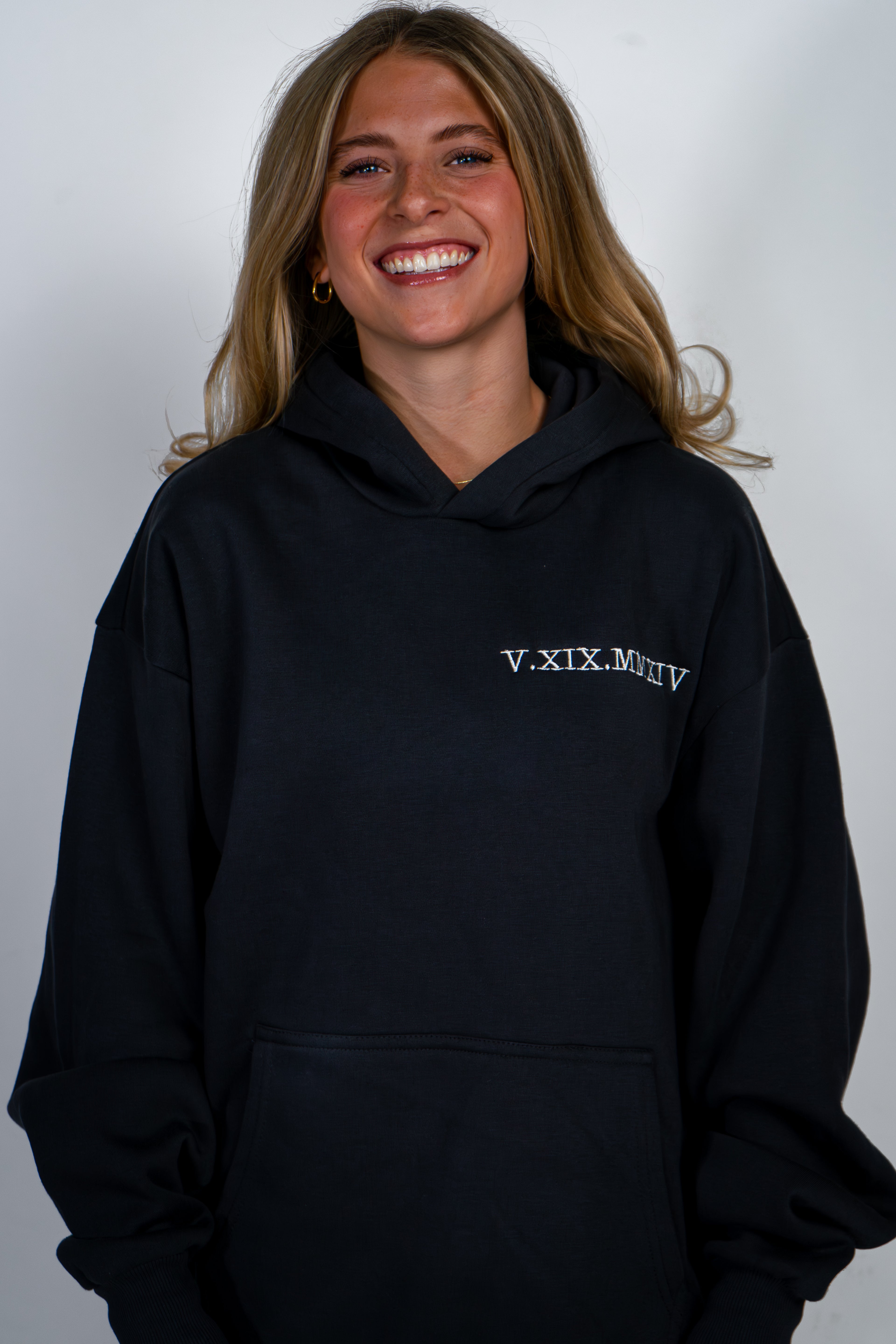 Unisex Roman Numeral Hoodie