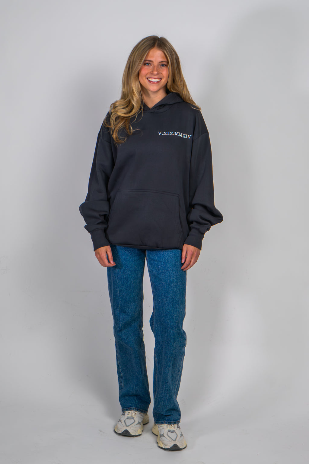 Unisex Roman Numeral Hoodie