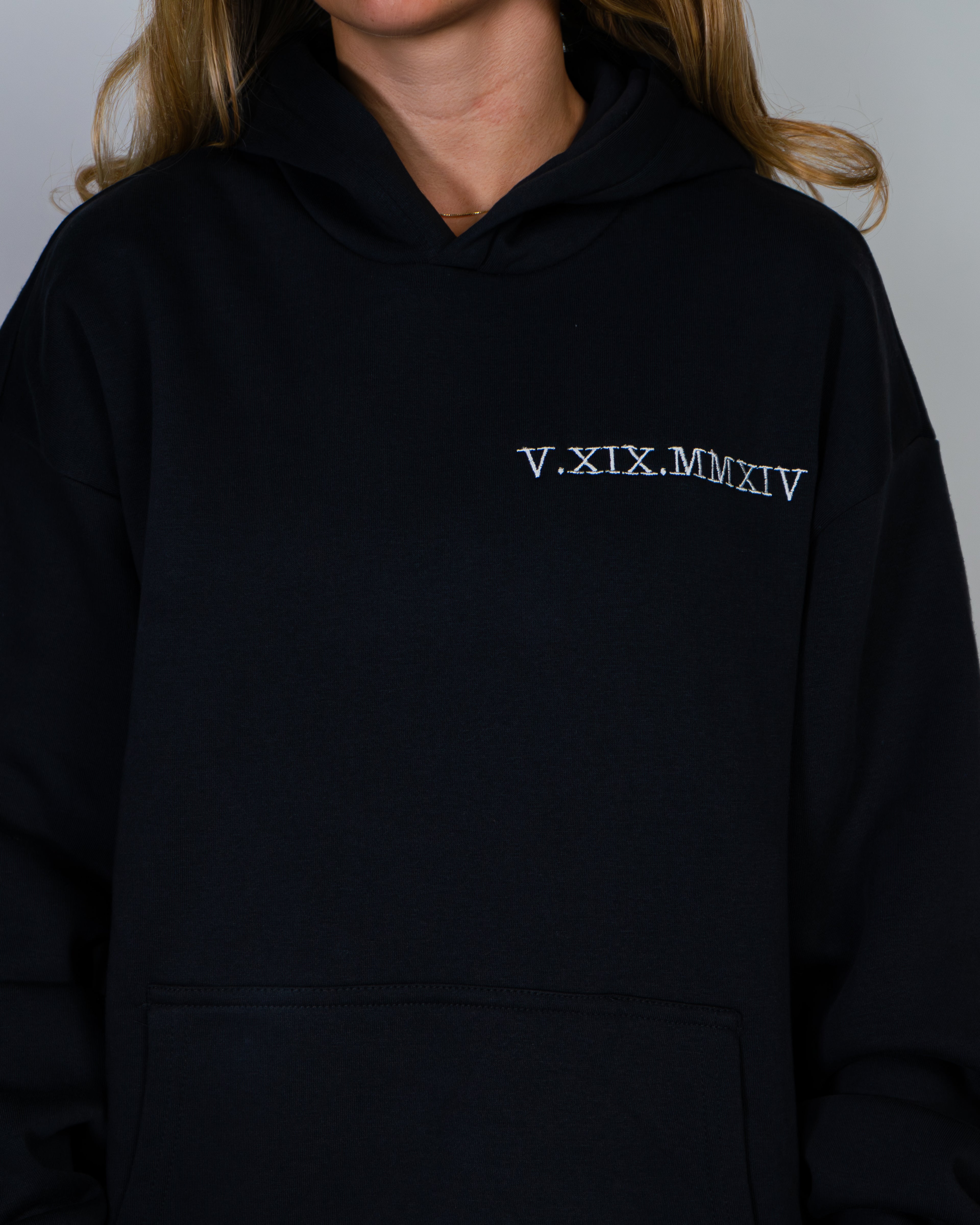 Unisex Roman Numeral Hoodie