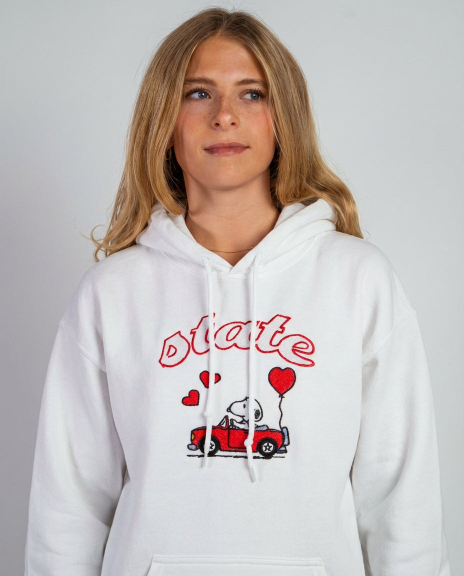 Women's Snoopy Car Hoodie